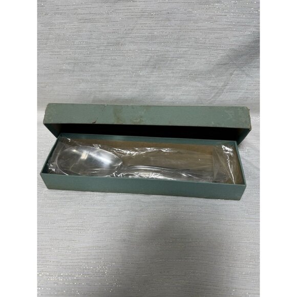 WM Rogers Mfg. Co Original Rogers Serving Spoon & Fork Ornate Decoration 8 7/8" - Picture 2 of 7